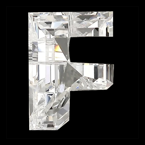F letter lab diamond
