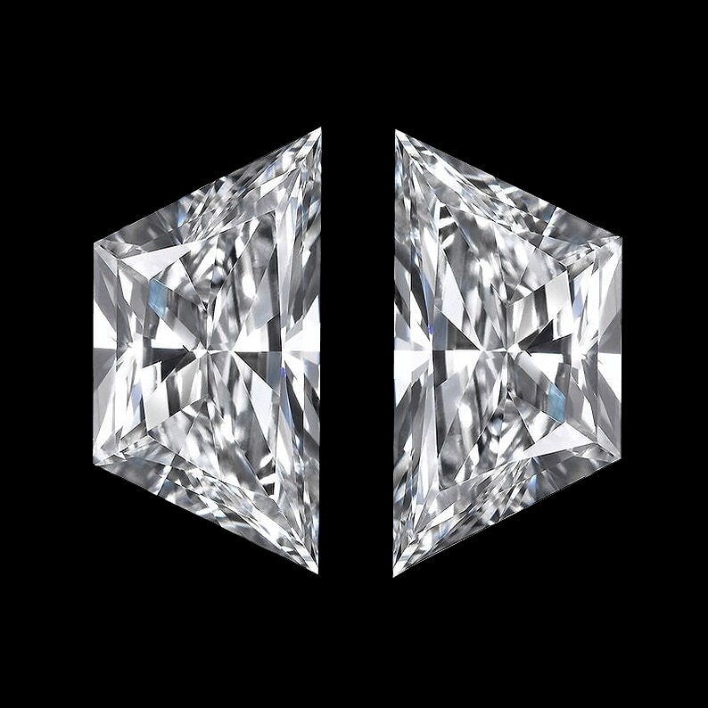 Trapezoid Cut Lab Grown Diamond